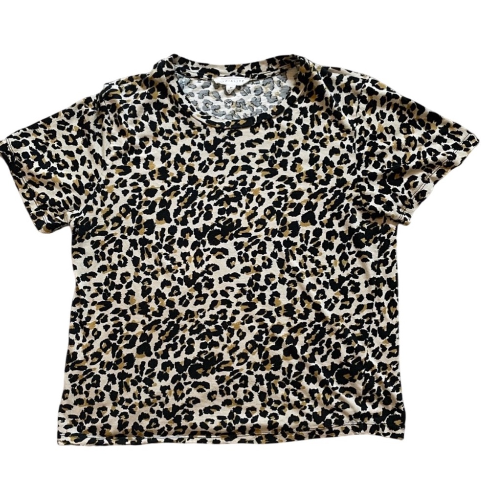 SOCIALITE Leopard Print Tee